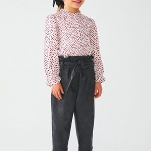 Elegant Charcoal Kids Formal Trousers